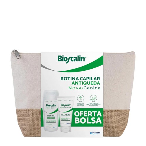 Bioscalin New Genina Strengthening Revitalising Hair Routine + OFFER Bag