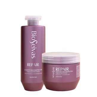 Bioseivas Repair Reconstruction Mask 250ml + FREE Reconstructor Shampoo 300ml