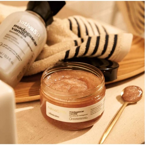 O Boticário Nativa SPA Sugar Exfoliating Vanilla of Madagascar 200g