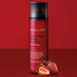 O Boticário Nativa SPA Body Splash Strawberry Ruby 200ml