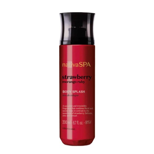 O Boticário Nativa SPA Body Splash Strawberry Ruby 200ml