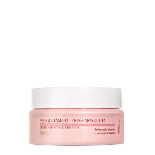 O Boticário Botik Firming Moisturising Cream Polyglutamic + Rosehip 50g
