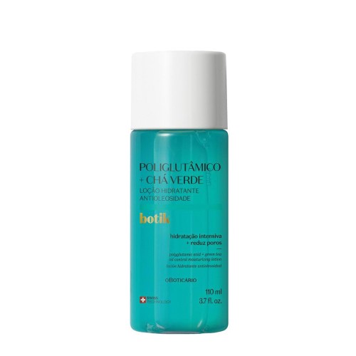 O Boticário Botik Moisturising Lotion Anti-oiliness Polyglutamic + Green Tea 110ml