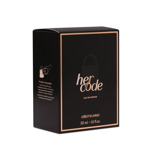 O Boticário Her Code Eau de Parfum 50ml