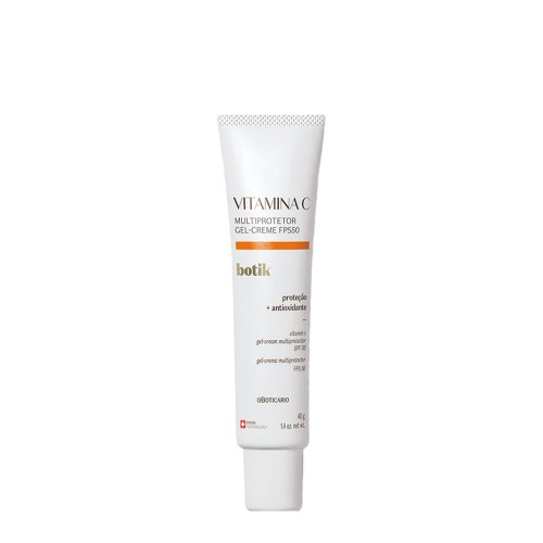 O Boticário Botik Vitamin C Multiprotector Gel-Cream SPF50 40g