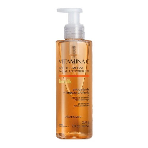 O Boticário Botik Vitamin C Antioxidant Cleansing Gel 200g