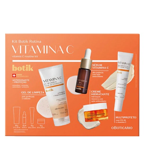 O Boticário Botik Vitamin C Routine Kit