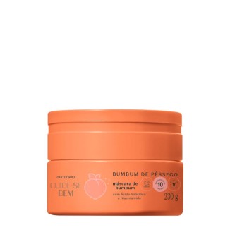 O Boticário Cuide-se Bem Peach Bum Bum Mask 230g