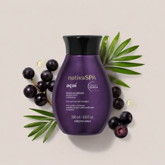 O Boticário Nativa SPA Açai Body Moisturizing Oil 200ml