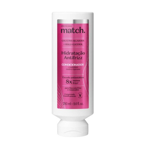 O Boticário Match Conditioner Hydration Anti-frizz 280ml