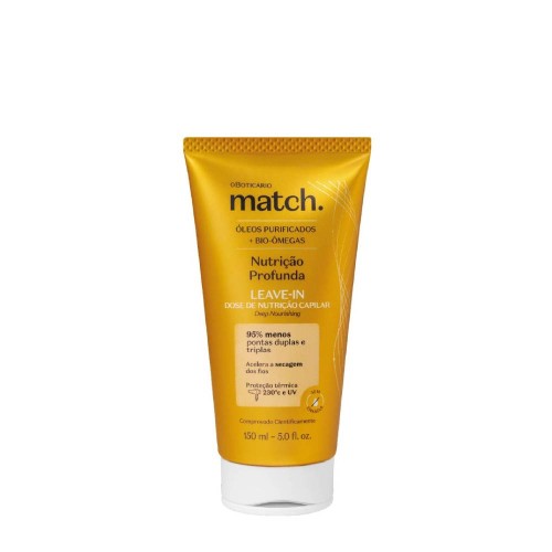 O Boticário Match Leave-In Deep Nutrition 150ml