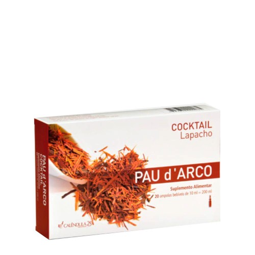 Calendula Pau d'Arco Cocktail Lapacho 20 ampoules