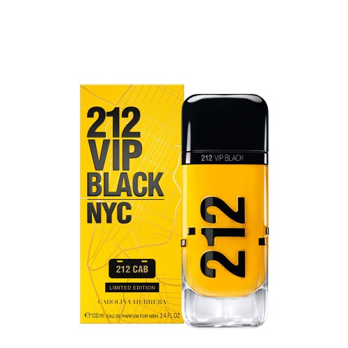 Carolina Herrera 212 VIP Black Cab Men Eau de Parfum 100ml Limited Edition