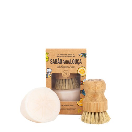 Castelbel Sardinha Soap & Bamboo Dish Brush