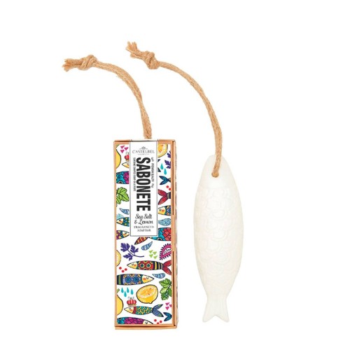 Castelbel Sardine Soap Sea Salts & Lemon 80g