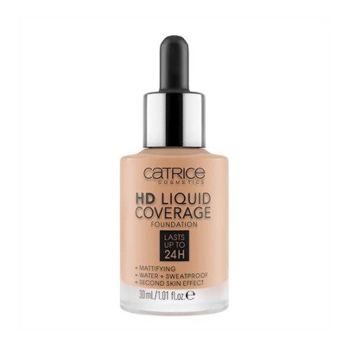 Catrice HD Liquid Coverage Foundation 040 Warm Beige 30ml