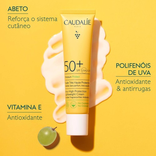 Caudalie Vinosun Very High Protection Fluid SPF50+ 40ml Caudalie Vinosun Very High Protection Fluid SPF50+ 40ml