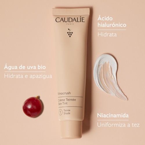 Caudalie Vinocrush Tinted Cream 1 30ml Caudalie Vinocrush Tinted Cream 1 30ml
