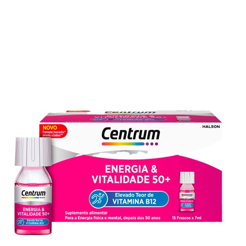 Centrum Energy & Vitality 50+ 15x7ml