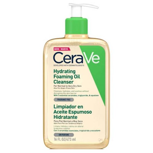 CeraVe Moisturizing Oil-Foam Cleansing 473ml