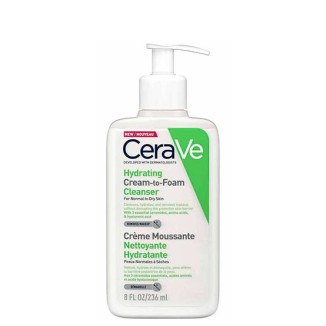 CeraVe Hydrating Cleanser Foam Cream 236ml