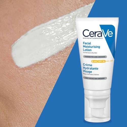 CeraVe Moisturizing Facial Lotion SPF50 52ml