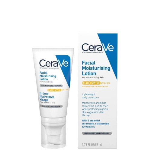 CeraVe Moisturizing Facial Lotion SPF50 52ml