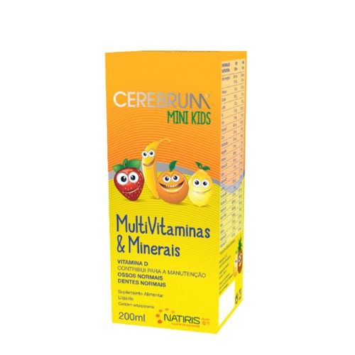 Cerebrum Mini Kids Multivitamins & Minerals 200ml