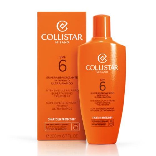 Collistar Intensive Ultra Rapid Supertanning Treatment SPF6 200ml