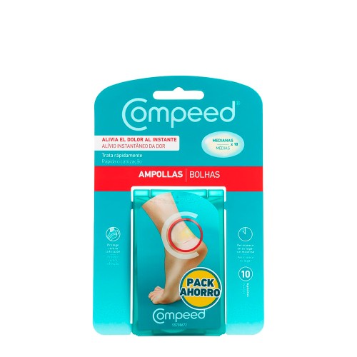Compeed Bubbles Medium Size 10 Economical Format Dressings