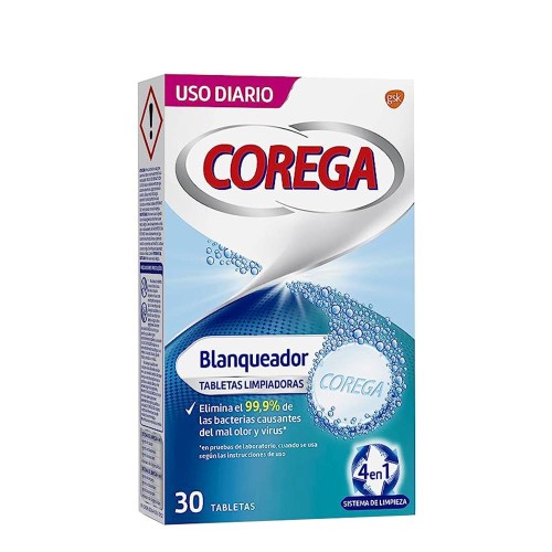 Corega Whitener Daily Use 30 tablets