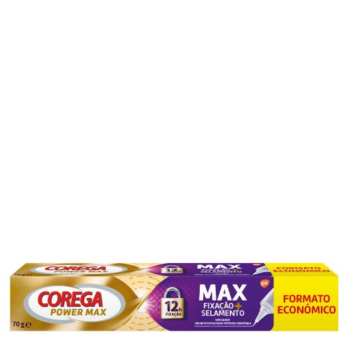 Corega Power Max Fixation + Sealing Cream 70g Economic Format