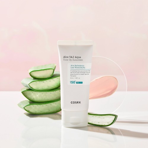 COSRX Aloe 54.2 Aqua Tone-Up Sunscreen SPF50+ PA++++ 50ml
