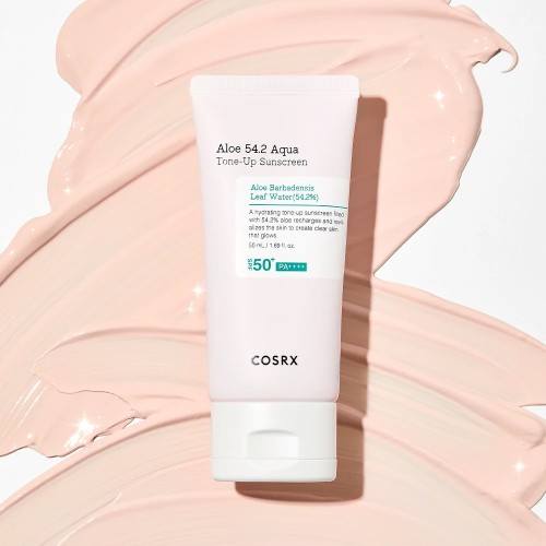 COSRX Aloe 54.2 Aqua Tone-Up Sunscreen SPF50+ PA++++ 50ml