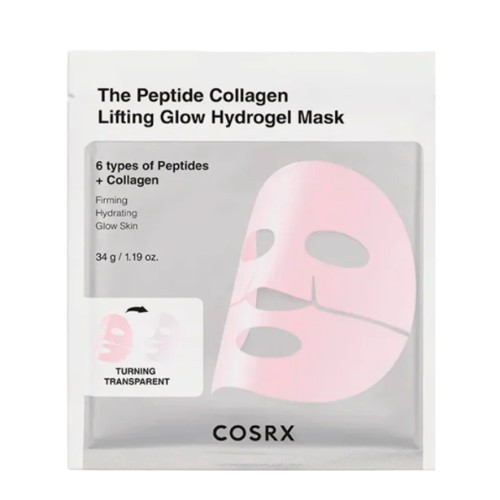 COSRX The Peptide Collagen Hydrogel Lifting and Radiance Mask 34g