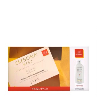 Crescina Transdermic HFSC Treatment 1300 Men 20x3,5ml + GIFT Shampoo 200ml