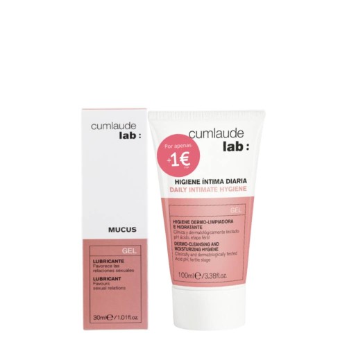 Cumlaude Mucus Lubricant 30ml + Daily Intimate Hygiene 100ml Special Price