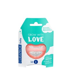 Curaprox Baby Soother Coral 1