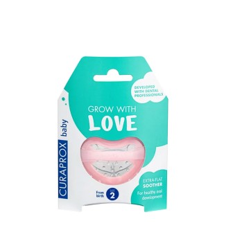Curaprox Baby Pink Pacifier 2