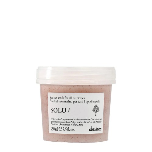 Davines Solu Exfoliating Cleansing with Sea Salt 250ml