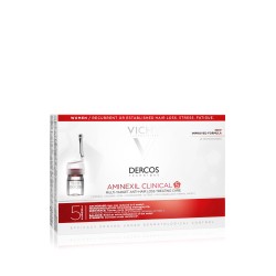 Vichy Dercos Aminexil Clinical 5 - 21 Ampoules - Woman