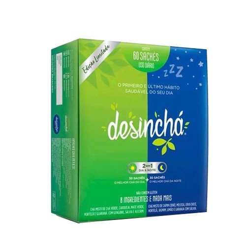 Desinchá Day and Night Infusions 60 sachets