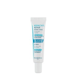 Ducray Keracnyl Lip Balm Repair, repairer of lips damaged by oral antiacne treatments 15 ml
