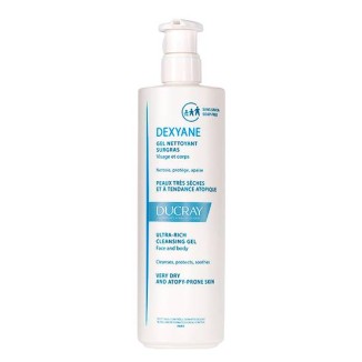 Ducray DEXYANE Fat Cleansing Gel, very dry skin with a tendency to atopic eczema 400 ml