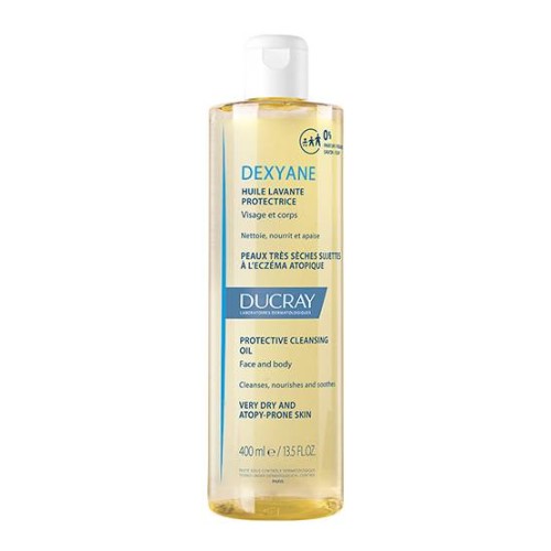 Ducray Protective Cleansing Oil DEXYANE, very dry skin with a tendency to atopic eczema 400 ml