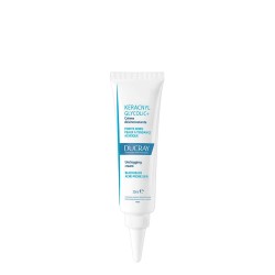 Ducray Keracnyl Glycolic + descaling cream, eliminates black spots and pimples from 48 hours 30 ml