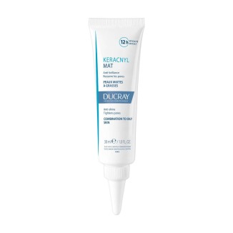 Ducray Gel Keracnyl MAT, combination to oily skin with mattifying effect up to 12 hours 30 ml