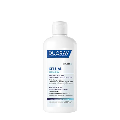 Ducray Kelual Squanorm Anti-Dandruff Refreshing Shampoo 400ml