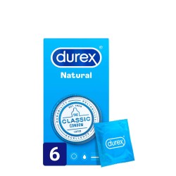 Durex Natural Plus 6 Condoms