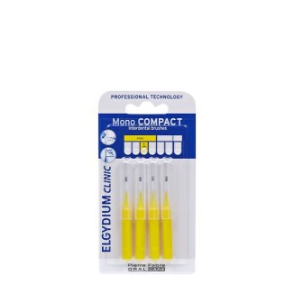 Elgydium Clinic Mono Compact Interdental Brush Yellow (ISO 2) 4un